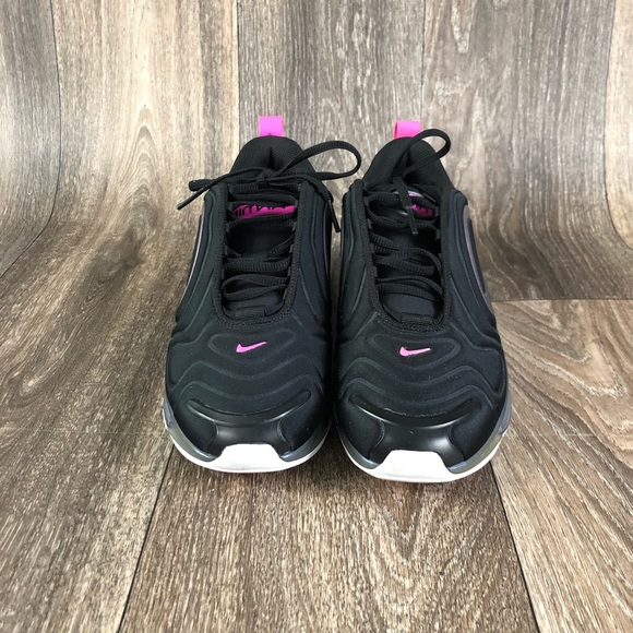 Nike Air Max 720 Black/White/Laser Fuchsia - Picture 2 of 9